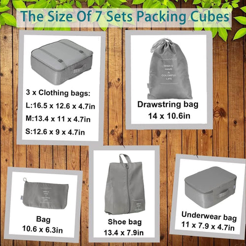 Travella 7-in-1 Organizer Set
